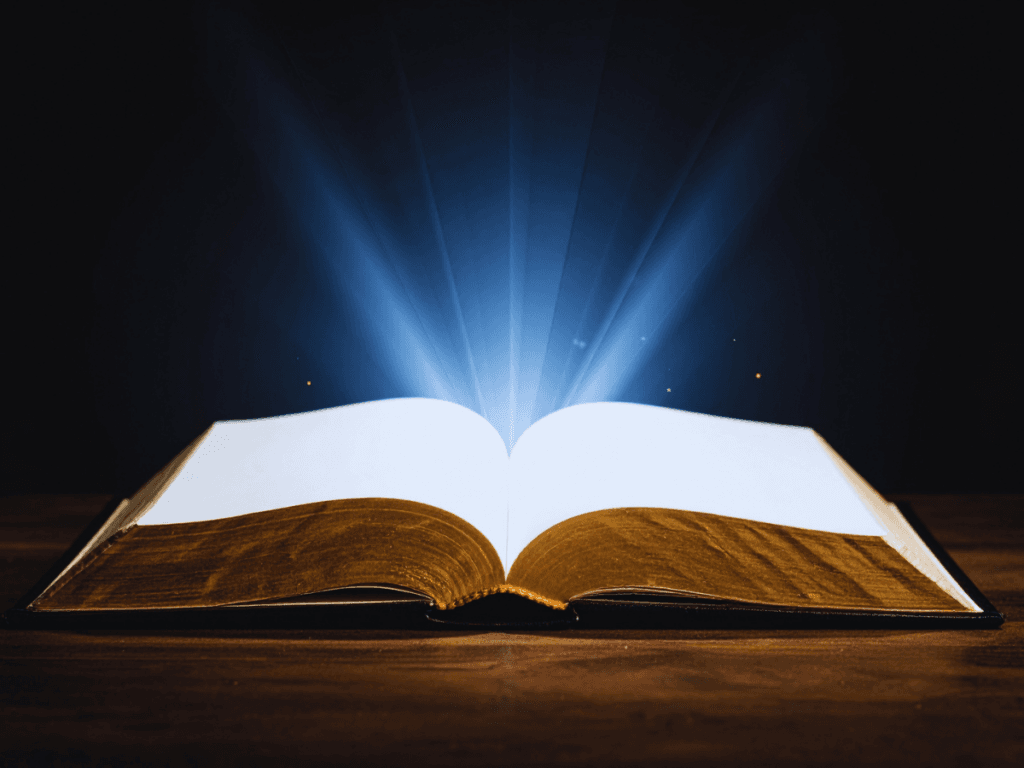 Open bible