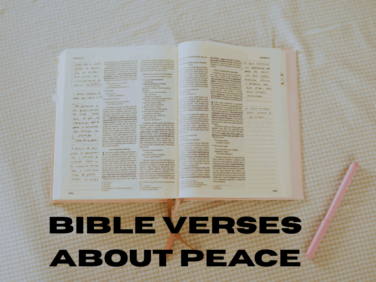 Bible Verses About Peace